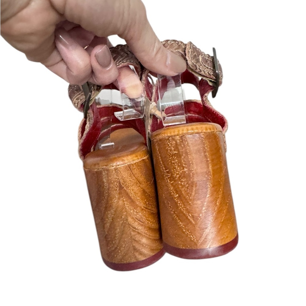 Bed Stu Voicing Braided Leather Platform Sandals - Picture 6 of 8